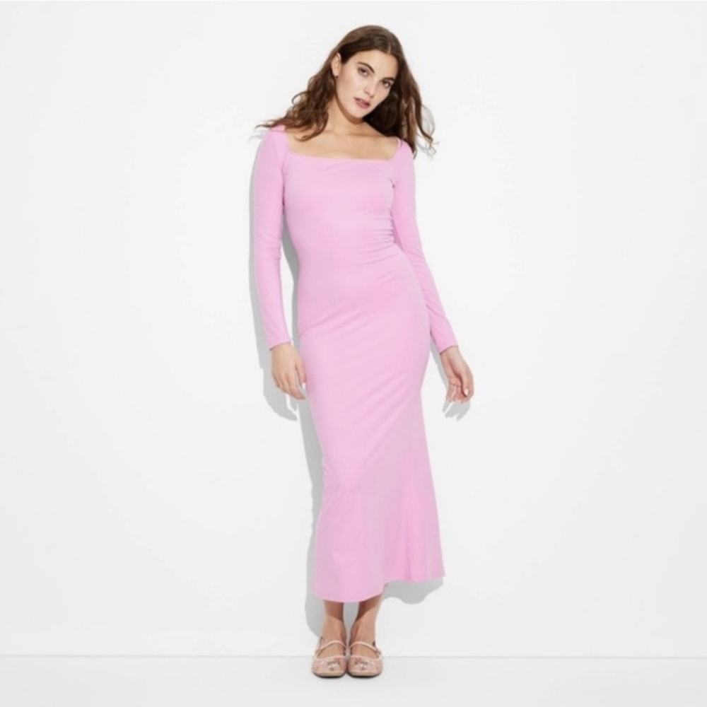 Wild Fable- Women's Long Sleeve ButterBliss Maxi Bodycon Dress